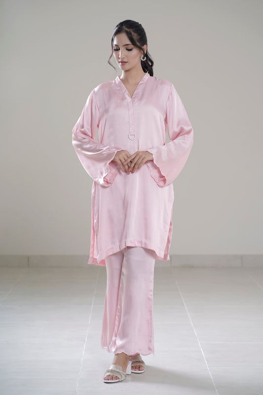 The Luxe Cutwork Silk Set