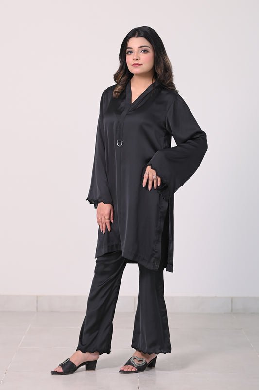 The Luxe Cutwork Silk Set