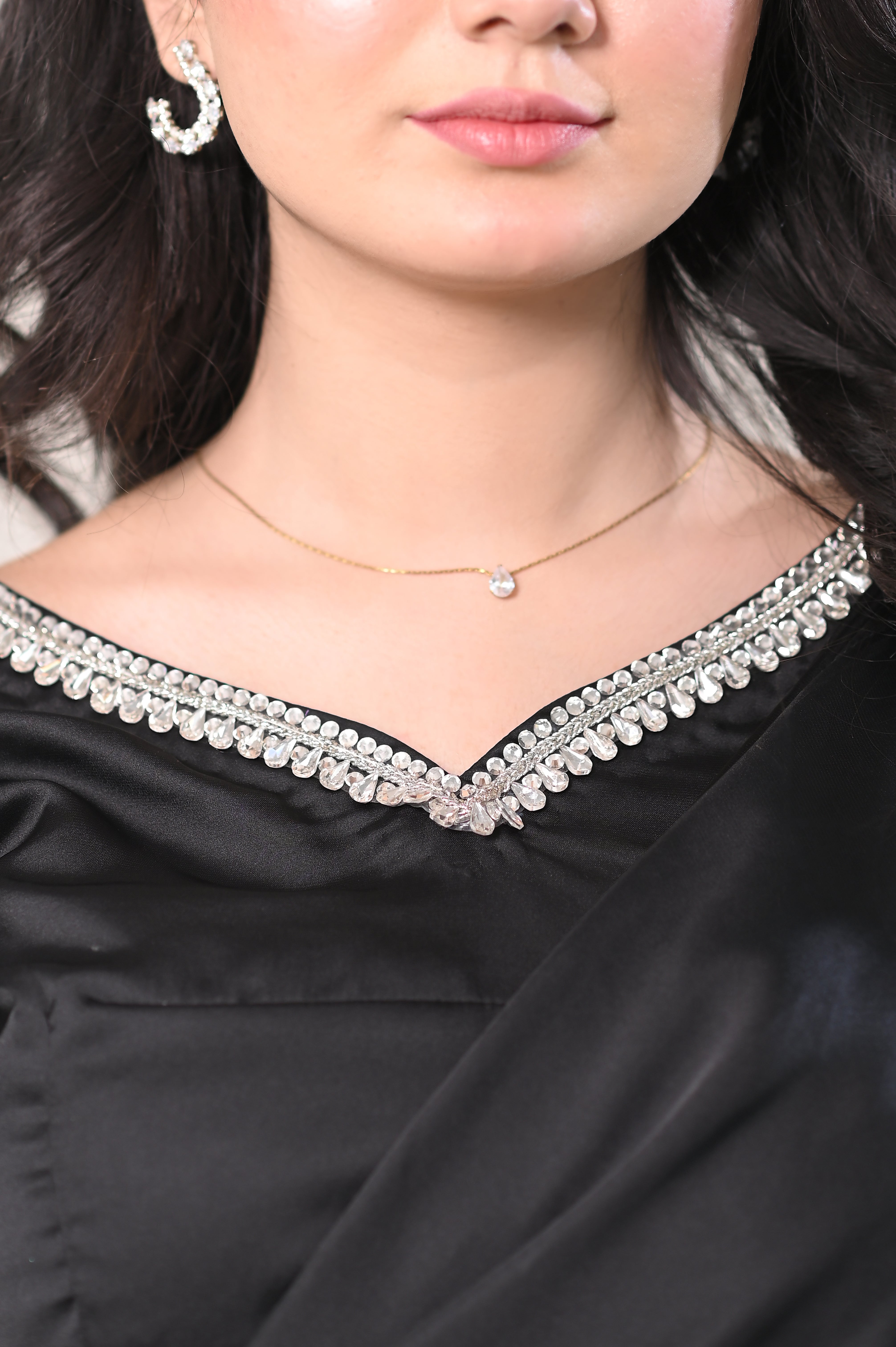 Noor-e-Shaam Bloom Silk Saree