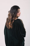 The Aure Embroidered Kaftan "Mehr-e-Green
