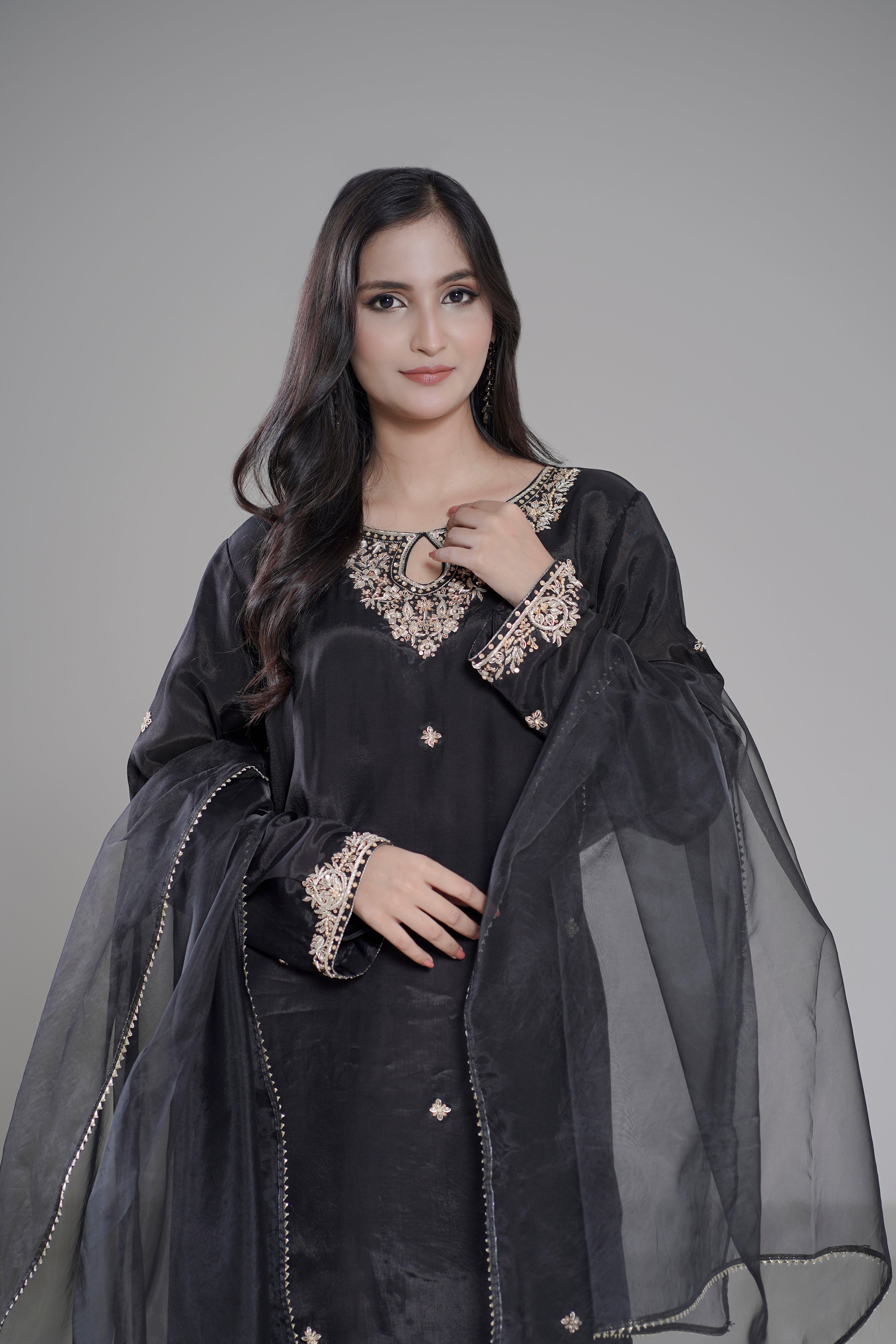 Zarmine – Royal Embroidered Shalwar Kameez