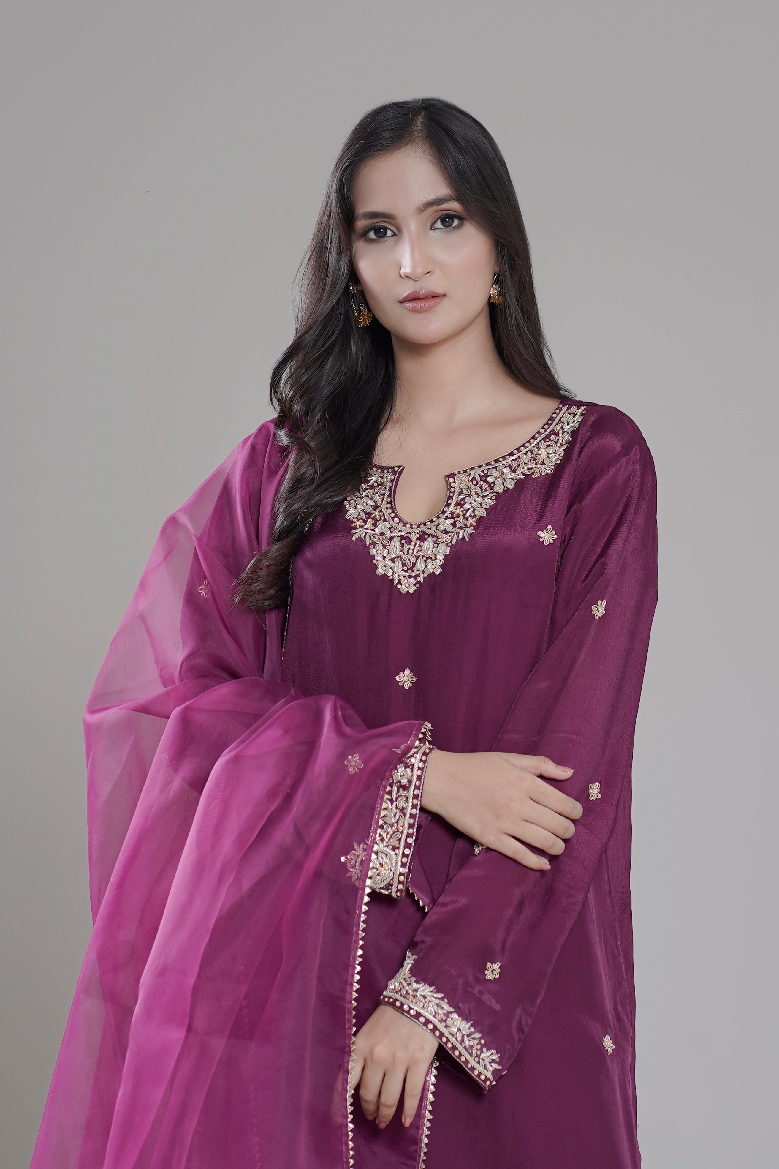 Zarmine – Royal Embroidered Shalwar Kameez