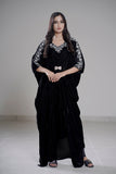 The Aure Embroidered Kaftan "Noor-e-Black