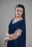 L’Artisan Embroidered Kaftan with Cutwork Neck