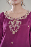 The Luxury Gilded Embroidery in  ب Design
