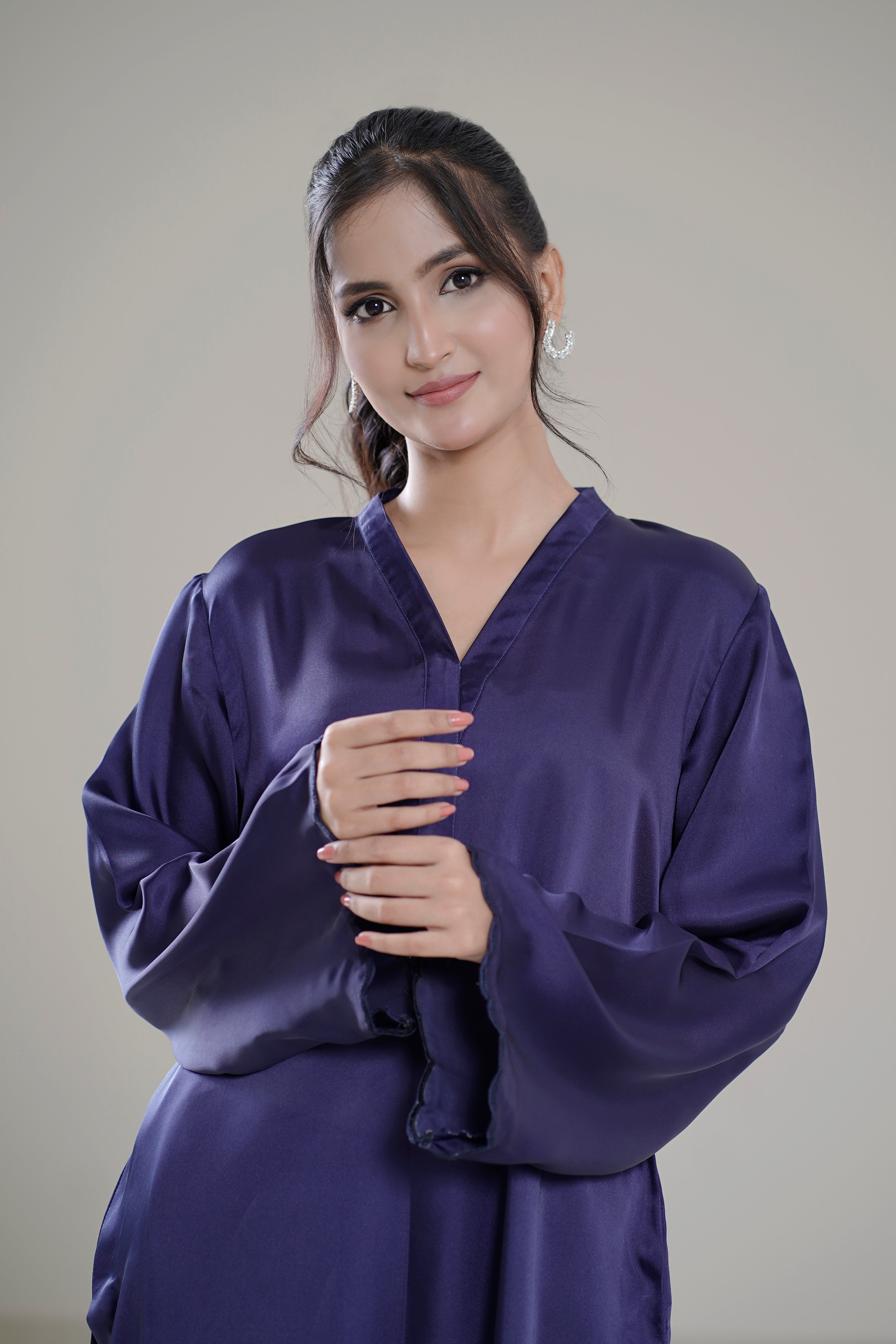 The Luxe Cutwork Silk Set