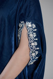 L’Artisan Embroidered Kaftan with Cutwork Neck