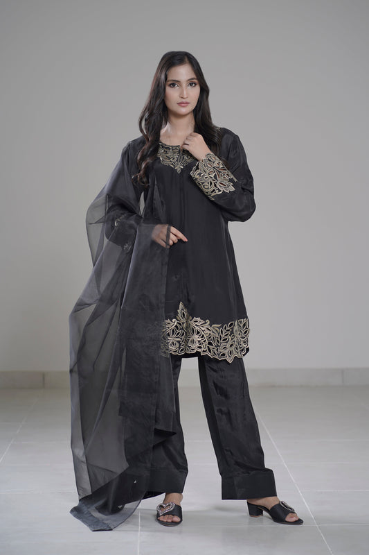 Aks-e-Noir Cutwork Ensemble