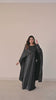 Flowing Cape-Shawl Style Maxi – Classic Black
