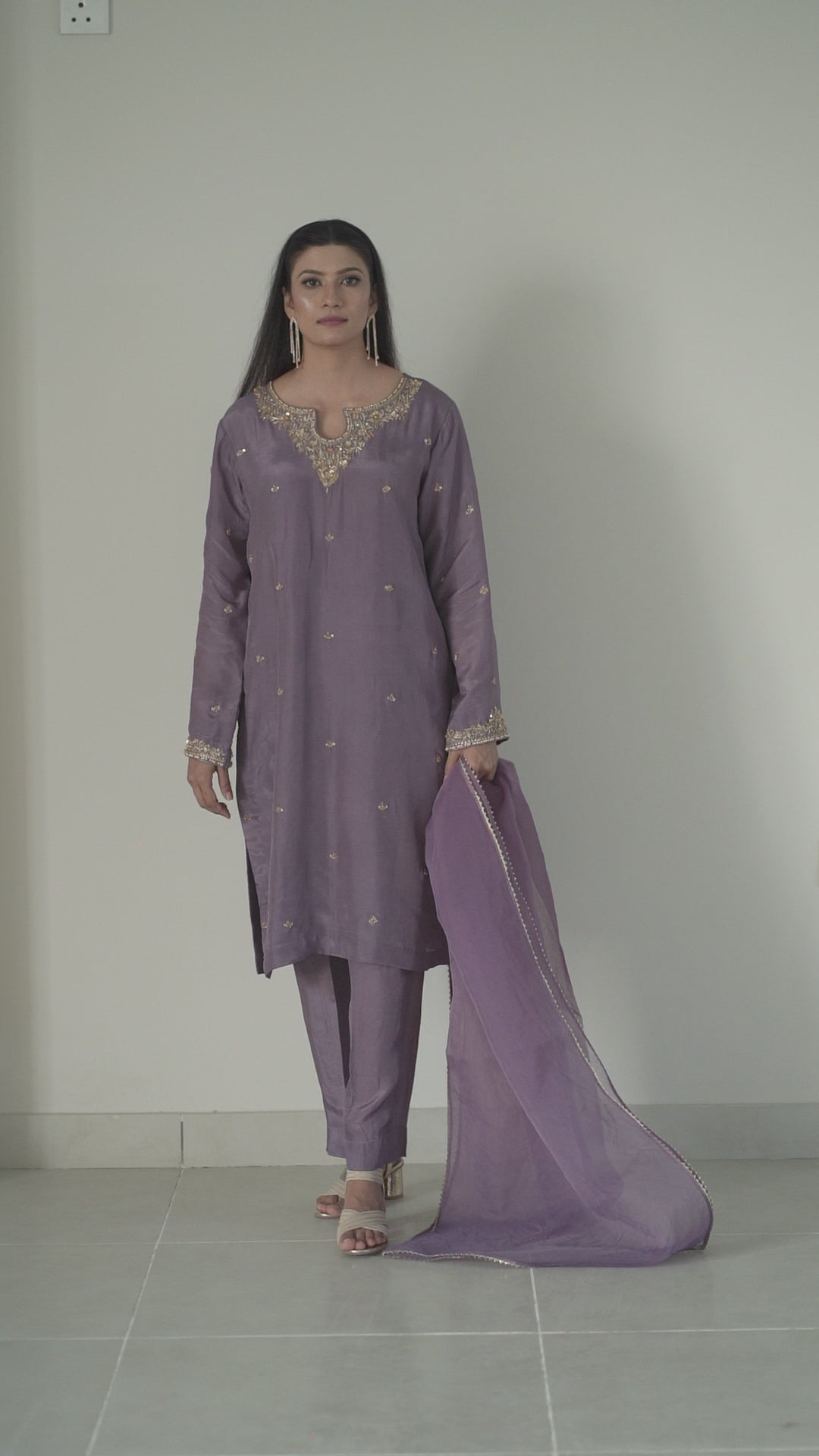 Zarmine – Royal Embroidered Shalwar Kameez
