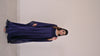 Istanbul Classic Cape-Sleeve Kaftan – Deep Navy Blue